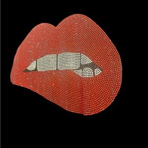 Lauren Moshi X Adora X Crystal Biting Lip Dress size Medium